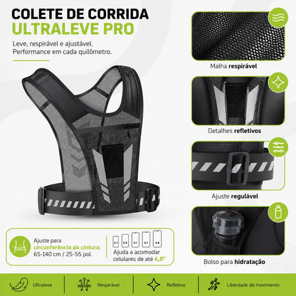 Colete de Corrida Ultraleve Pro